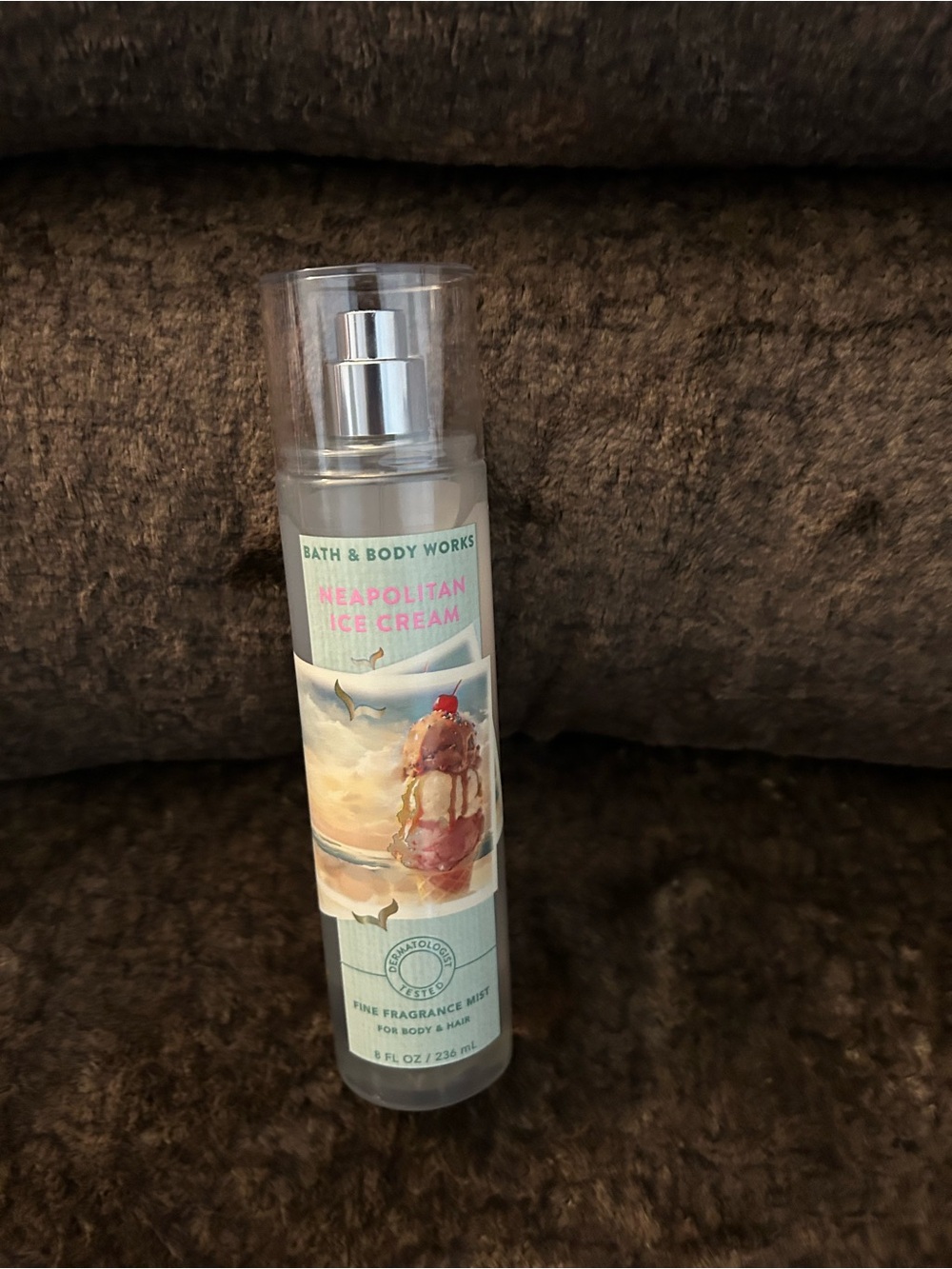 Bath & Body Works Neapolitan Ice Cream Fragrance Mist - Pink & Cream